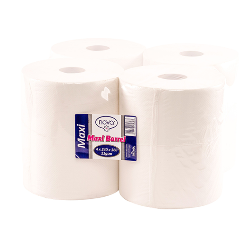 Nova Maxi Barrel Towel 4 × 240 × 360m | 21gsm