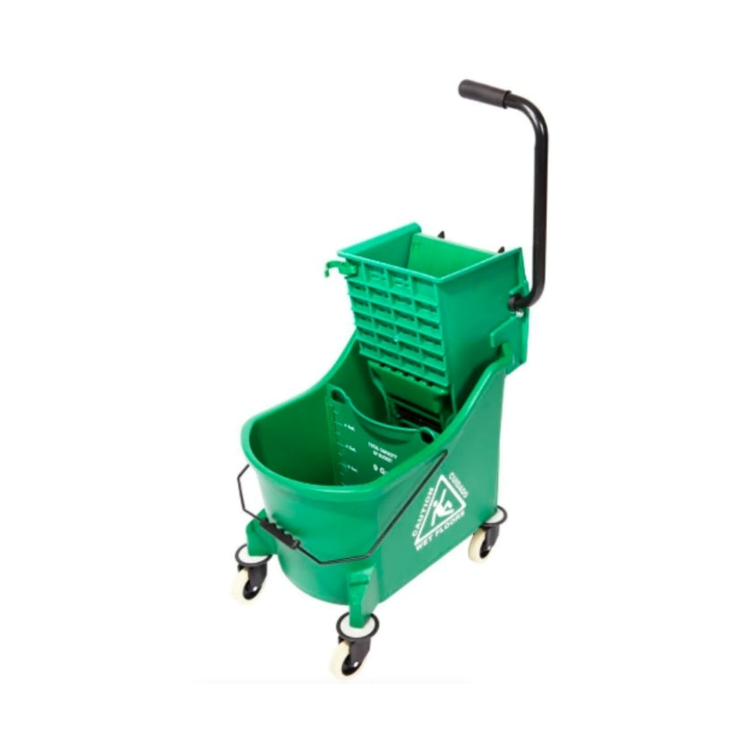 33L Mop Bucket with Divider & Wringer
