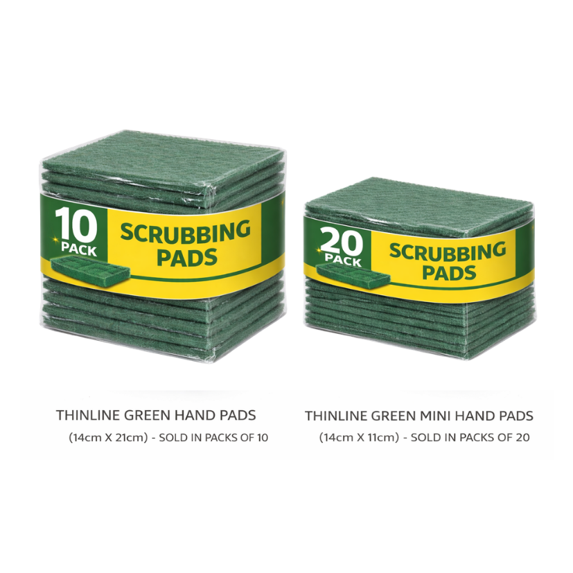 EDA THINLINE GREEN HAND PADS [PACK OF 10]