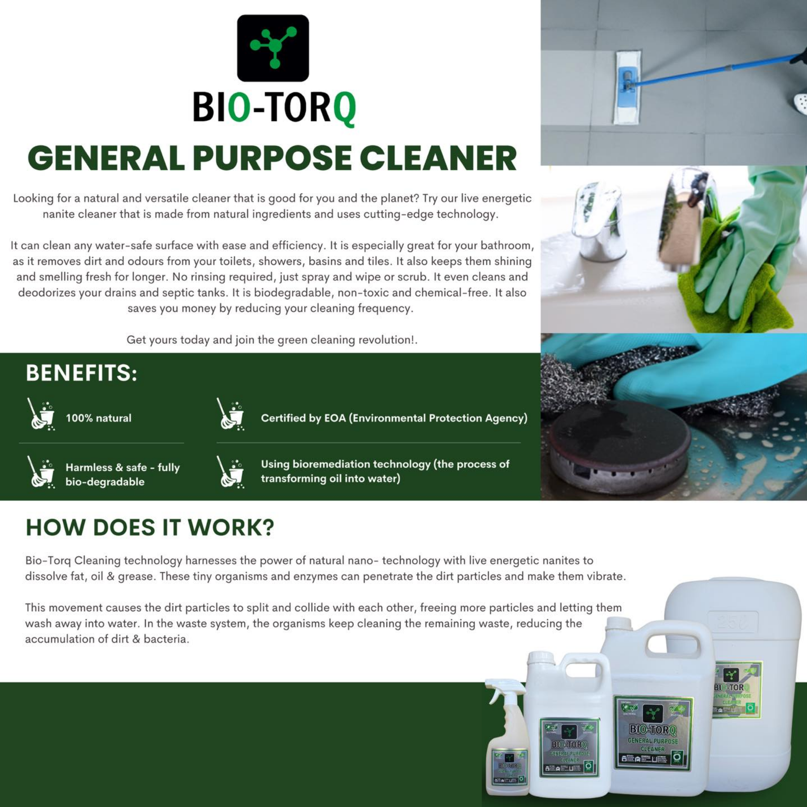 BIO-TORQ GENERAL PURPOUSE CLEANER