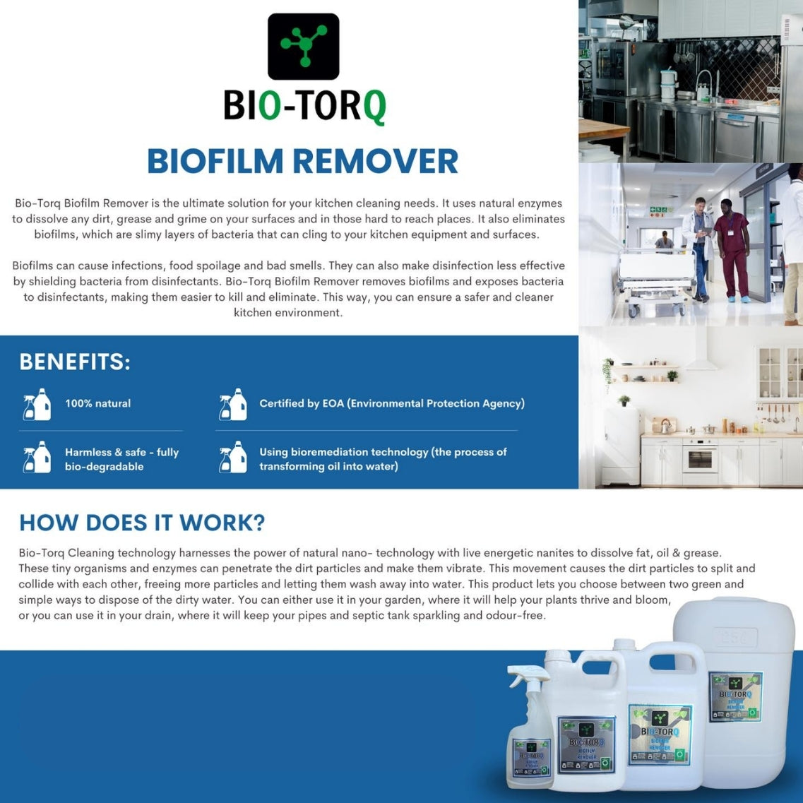 BIO-TORQ BIOFILM REMOVER